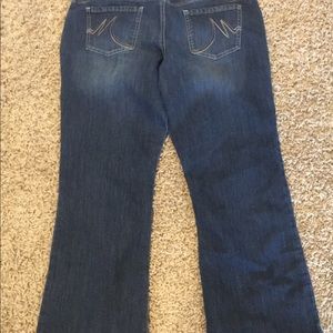 Maurice’s boot cut stretch jeans